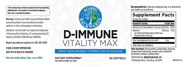 Immune Vitality Max Package